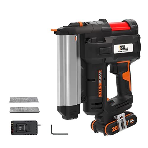 WORX WX840 NITRO - Agrafeuse et Cloueuse Électrique Sans Fil