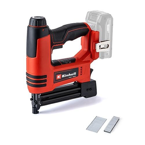 Einhell TE-CN 18 Li-Solo Power X-Change: Li-ion, 18 V, agrafeuse, cadence jusqu’à 20 coups par minute, incl. 300 clous et 300 agrafes, sans batterie ni chargeur