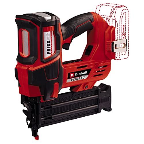 Einhell Professional FIXETTO 18/50 N Power X-Change: 18 V, 60 coups/min, longueur de clou max. 50 mm, tir unitaire/séquentiel, vendu avec 500 clous, sans batterie