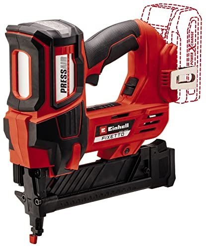 Einhell Professional FIXETTO 18/38 S Power X-Change: 18 V, 60 coups/min, longueur max. des agrafes 38 mm, tir unitaire/séquentiel, vendue avec 500 agrafes, sans batterie